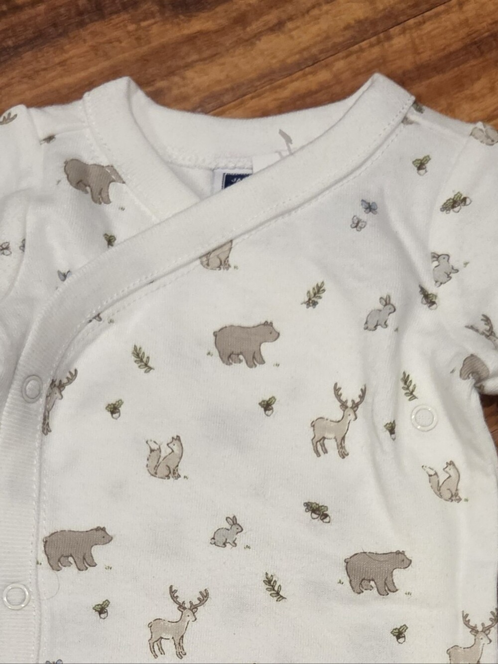 Janie and Jack NWT Newborn Cableknit Sweater and Pants Set and Forest Bodysuit - Picture 9 of 11